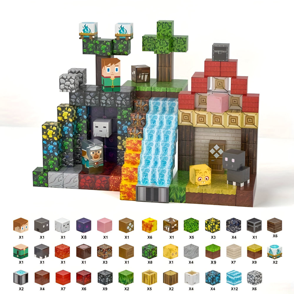 Inspire Creativity with the Magnetic Cube Construction Set