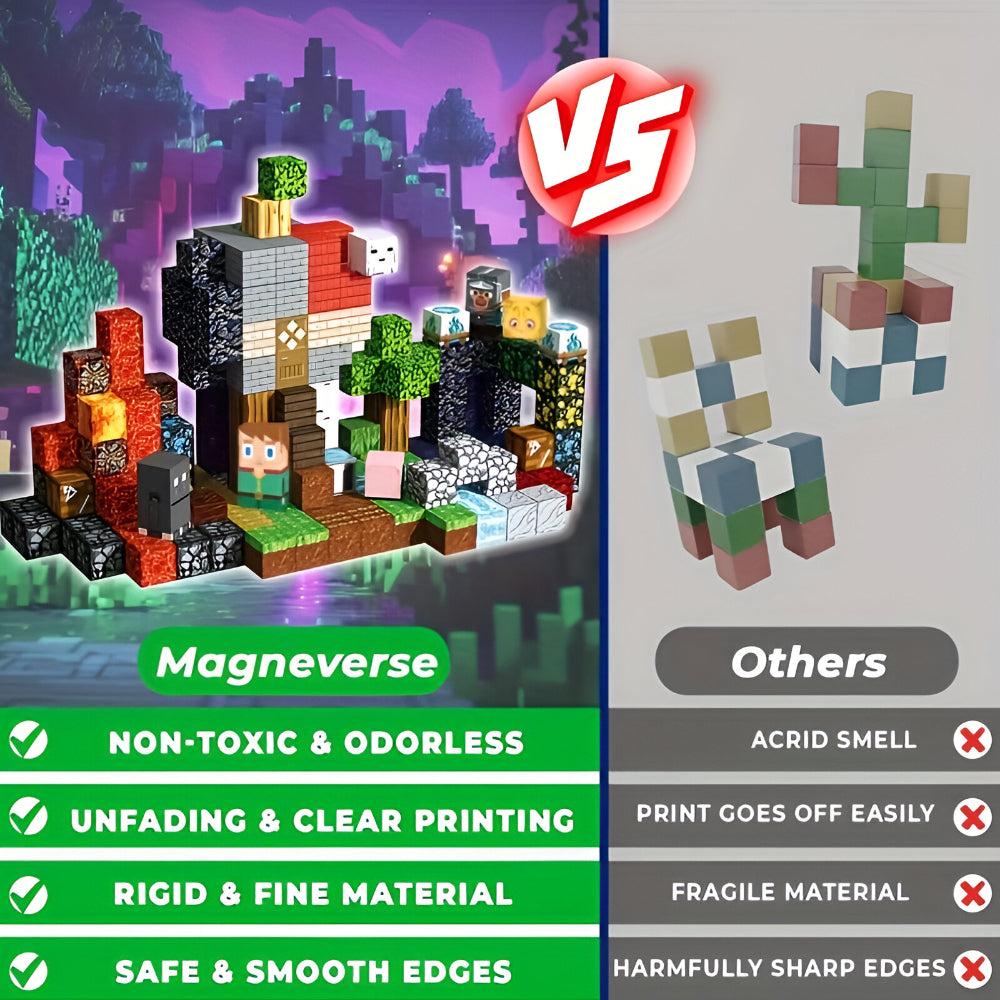 Inspire Creativity with the Magnetic Cube Construction Set