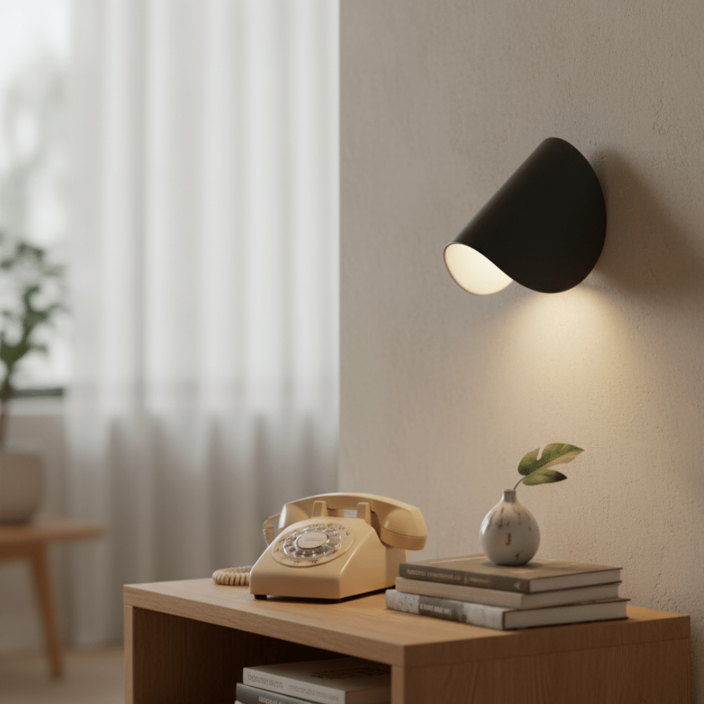 FlexiGlow Adjustable Wall Lamp for Targeted Illumination