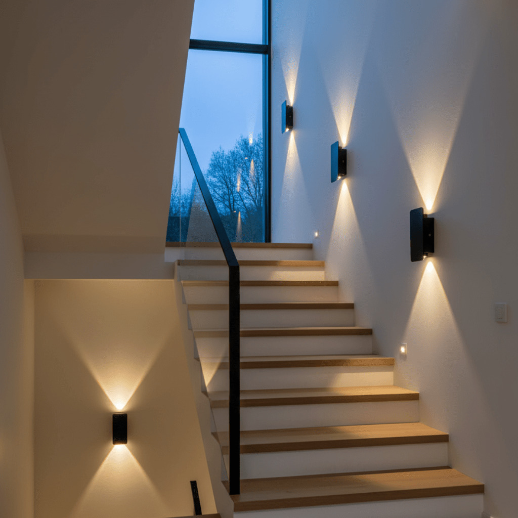 Elysian Glow Modern LED Wall Fixture for Chic Spaces