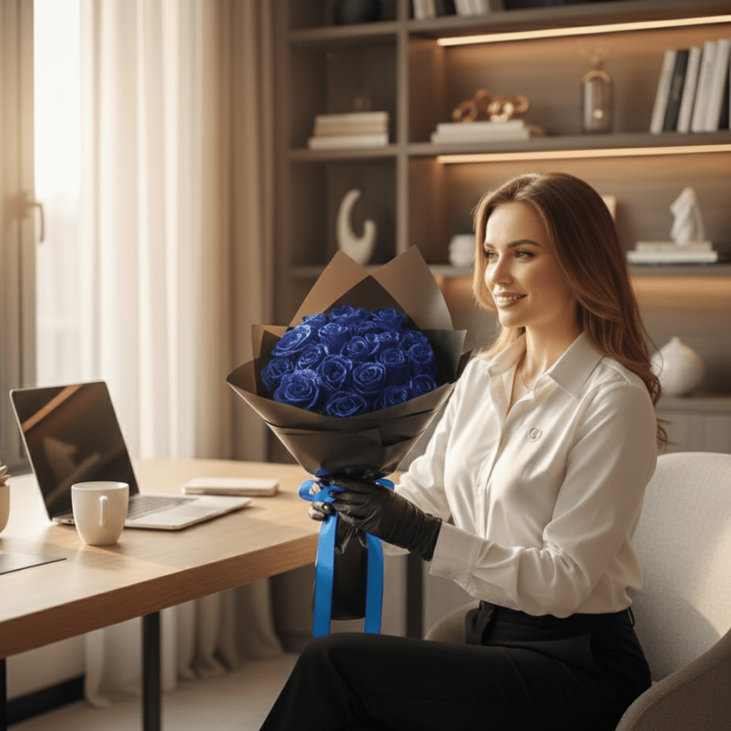 ForeverSpark Glittering Rose - A Lasting Gift for Every Occasion
