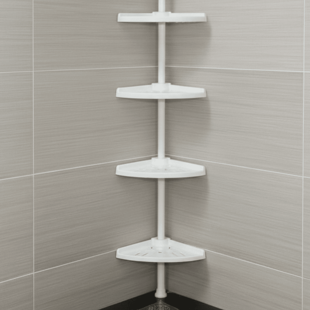 AquaRise Adjustable Shower Organizer with Waterproof Design