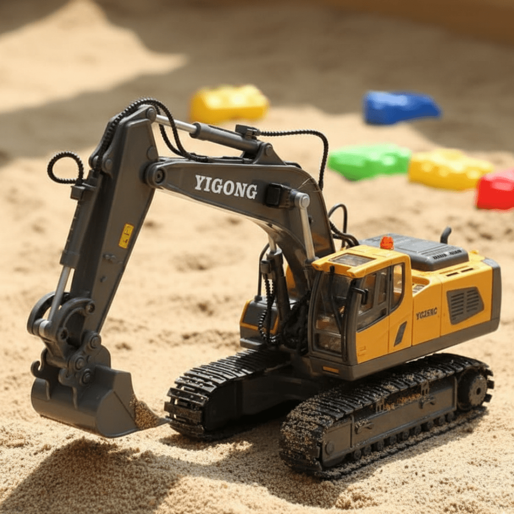 BuildMaster Pro: Exceptional Remote-Control Excavator for Fun