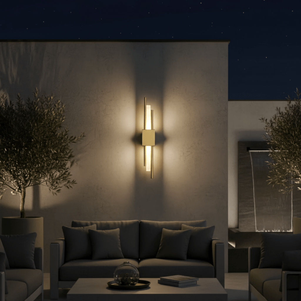 NovaGlow Adjustable LED Wall Sconce with Color Options