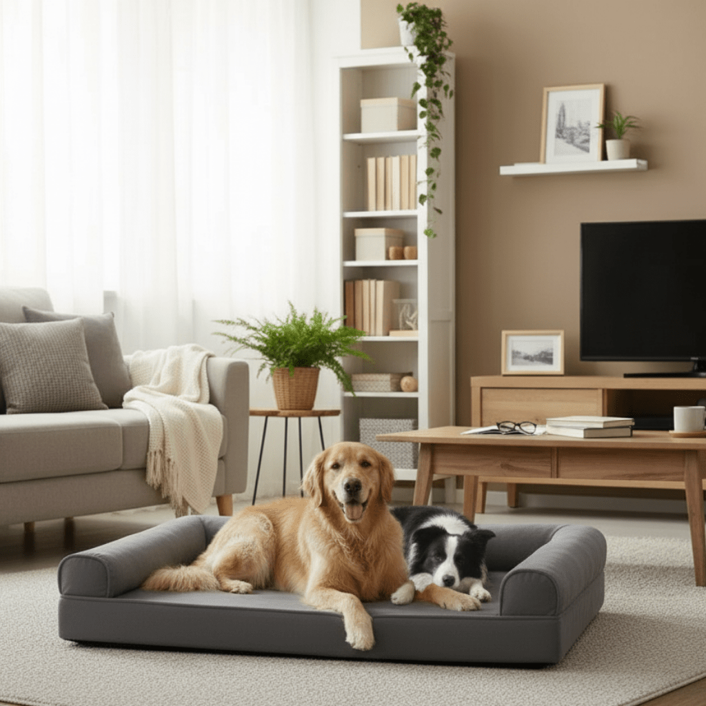 SereneRest Premium Orthopedic Dog Couch Bed