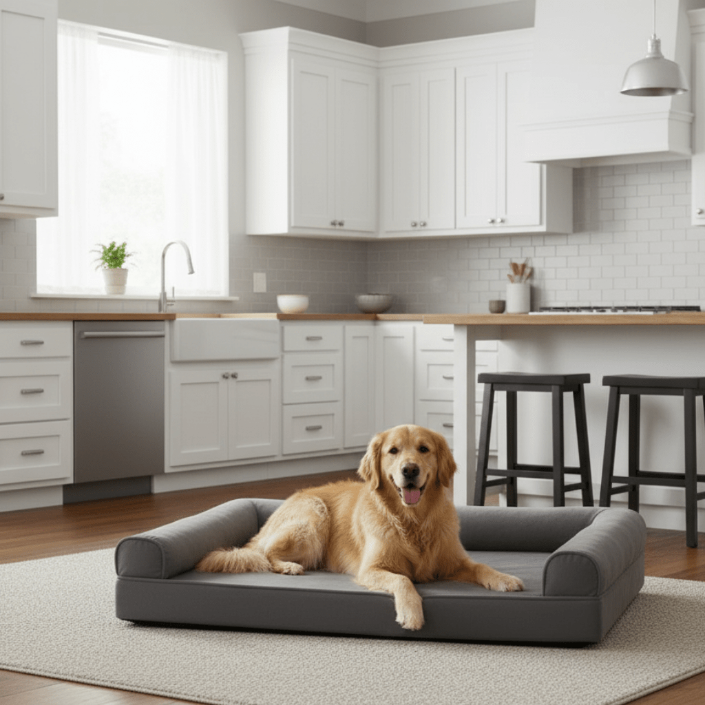 SereneRest Premium Orthopedic Dog Couch Bed