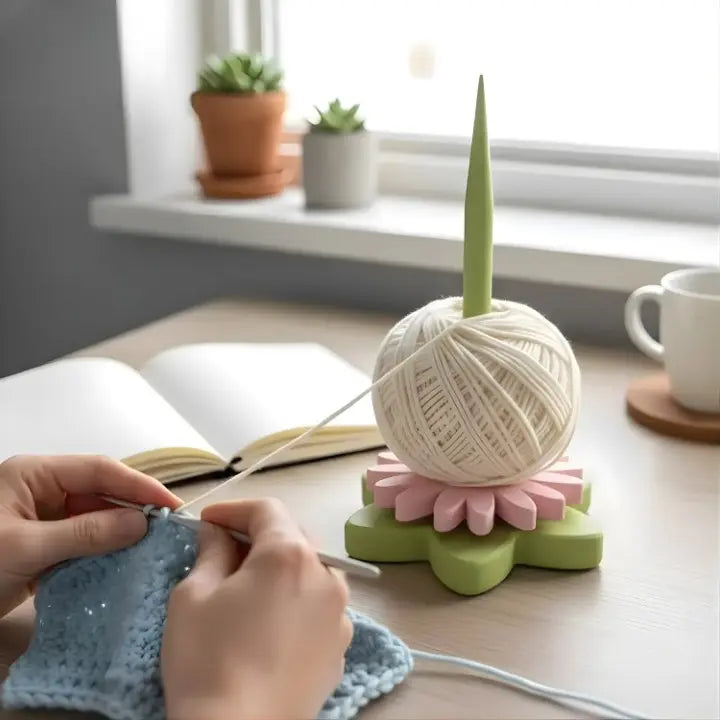 Effortless Yarn Winder for Knitting & Crocheting Projects