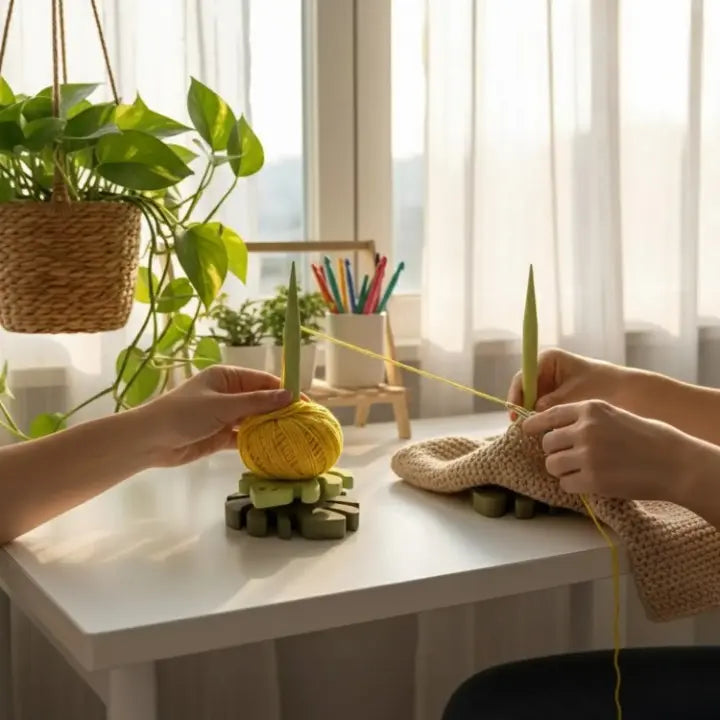 Effortless Yarn Winder for Knitting & Crocheting Projects