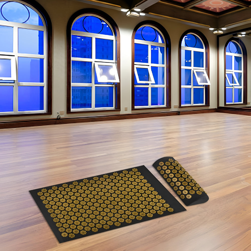 Relaxation Duo: Pressure Relief Mat and Pillow Combo