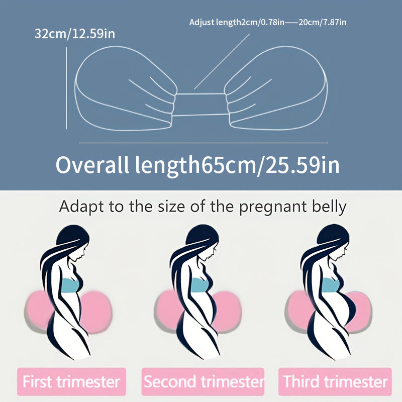 Adjustable Pregnancy Pillow for Sleep and Nursing | Ergonomic Comfort Design