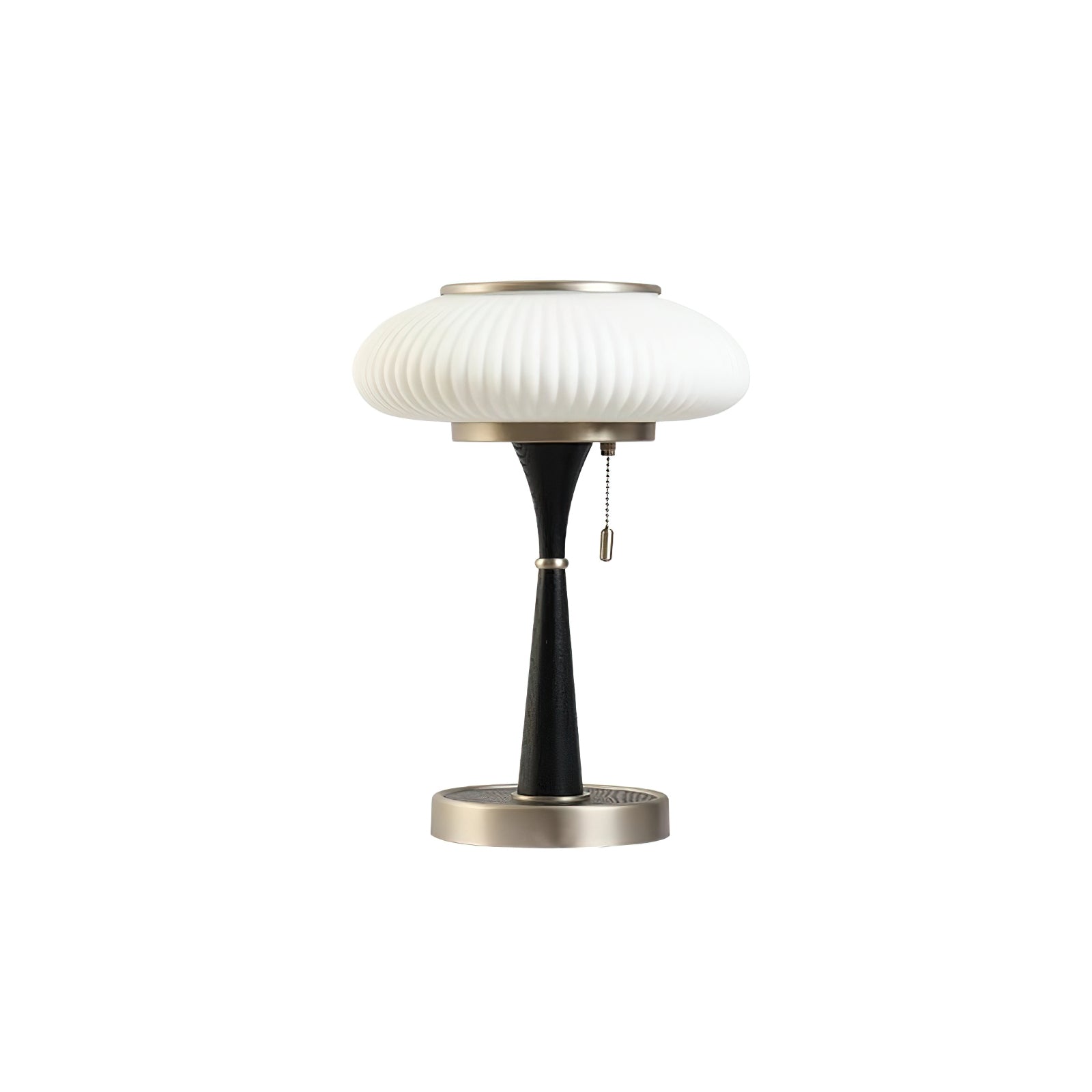 Nature's Embrace: Contemporary Table Lamp with Cozy Glow