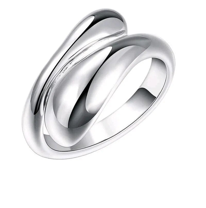 Luxe Drops | Women's 4-Piece Silver Jewelry Ensemble