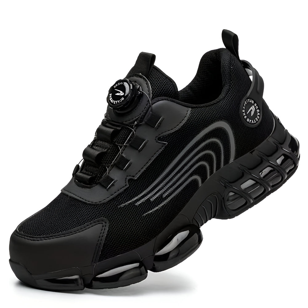 Ultimate Men's Work Shoes with Steel Toe and Slip Resistance