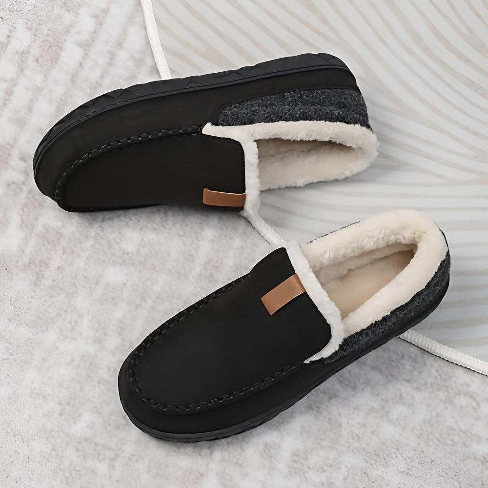 Cozy Slip-On Slippers for Men – Perfect for Home Relaxation
