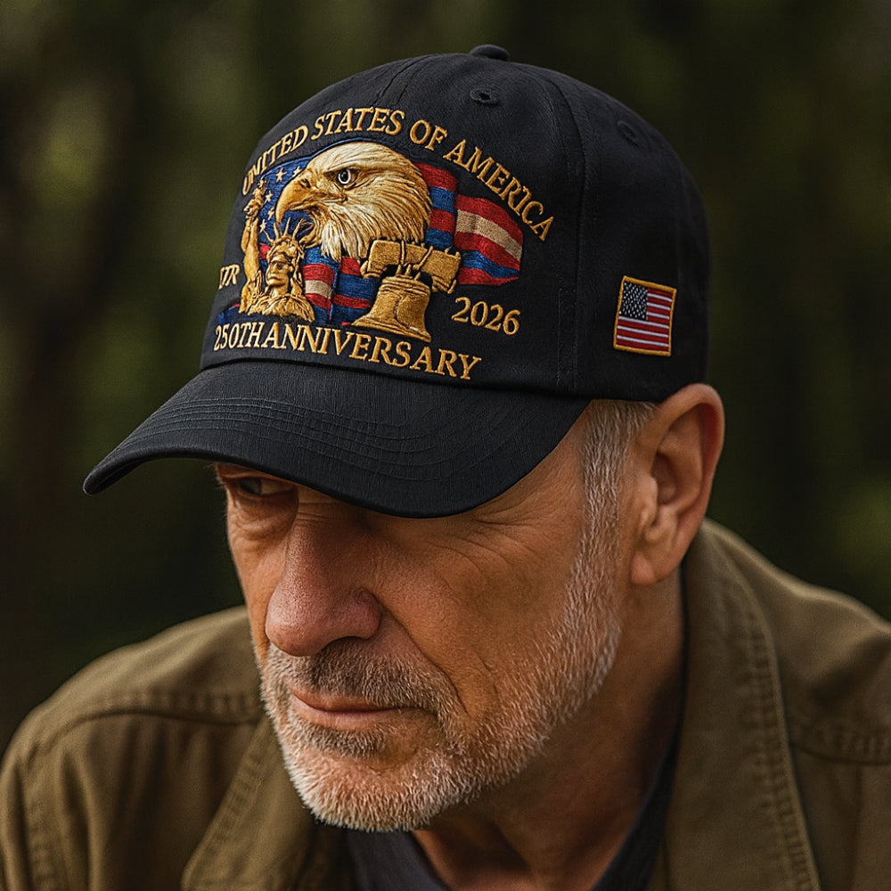 Patriotic Eagle Embroidered Cap for Everyday Wear