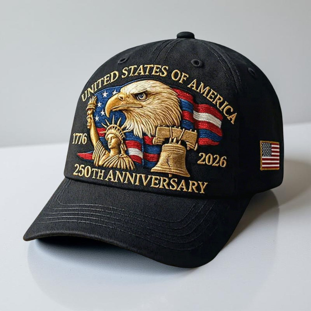 Patriotic Eagle Embroidered Cap for Everyday Wear