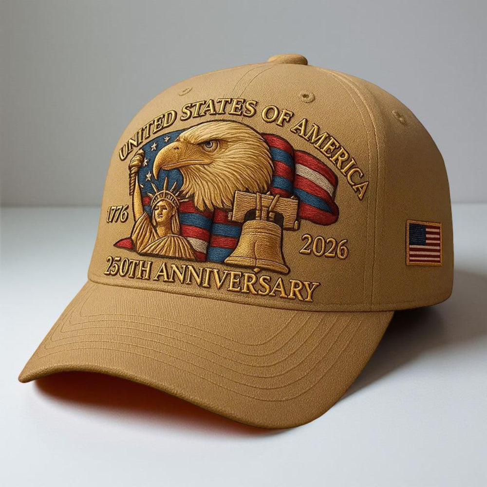 Patriotic Eagle Embroidered Cap for Everyday Wear