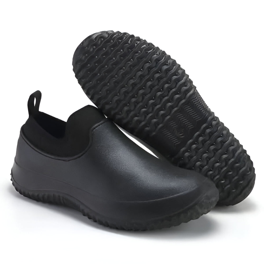 Men's Easy Slip-On Work Shoes with Superior Grip for Job Sites