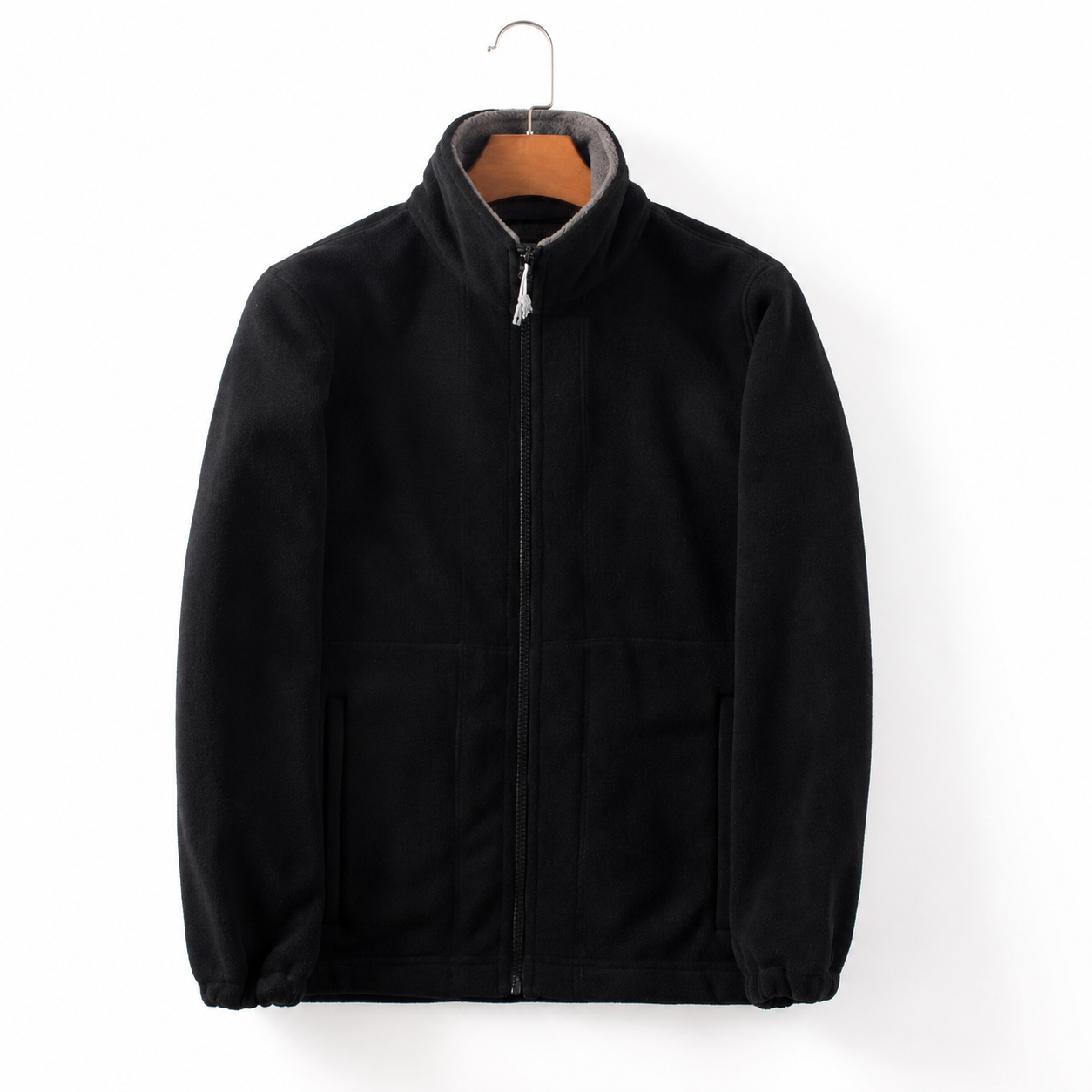 Men's Versatile Outdoor Jacket with Zip-Up Collar