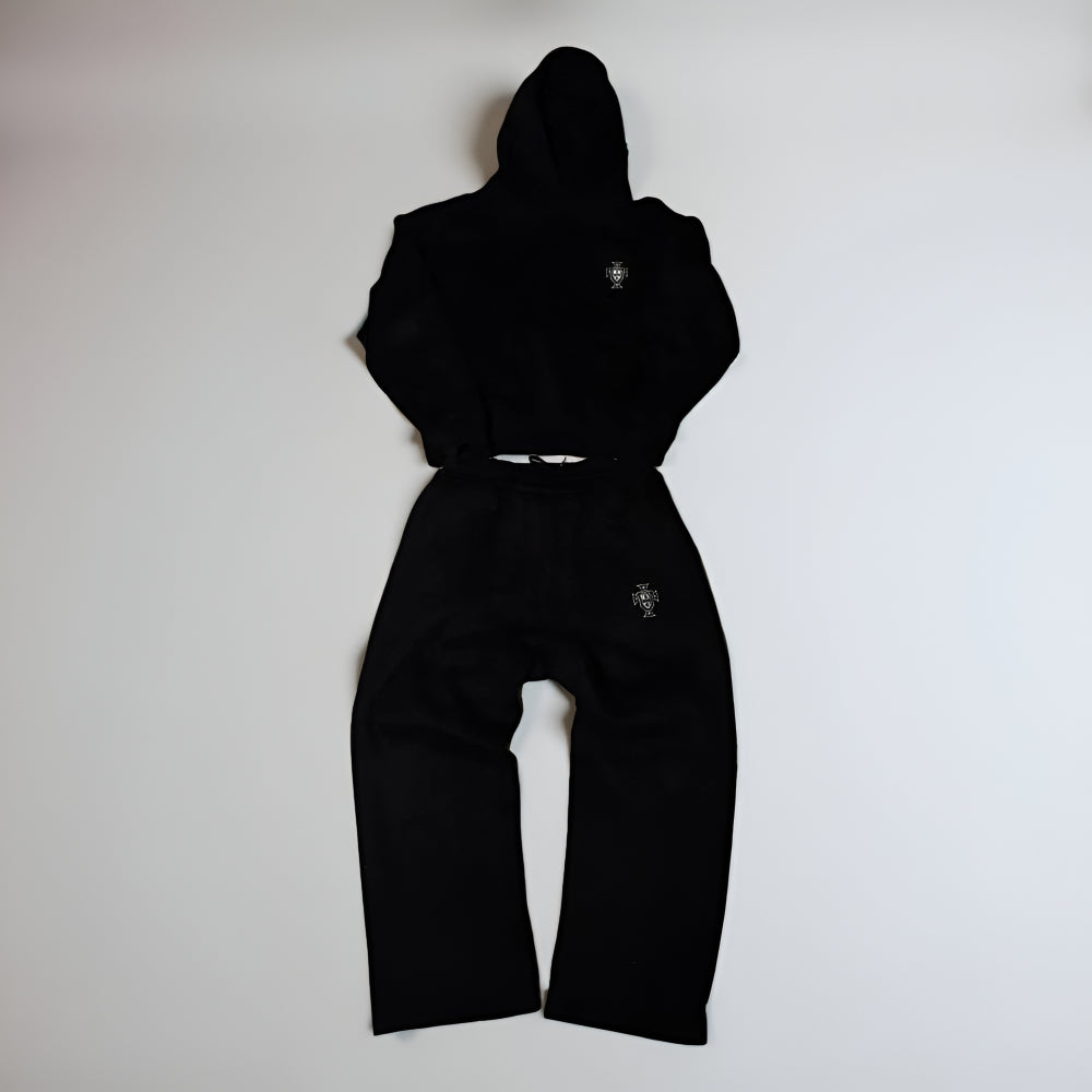 Men's All-in-One Hooded Lounge Suit for Ultimate Comfort
