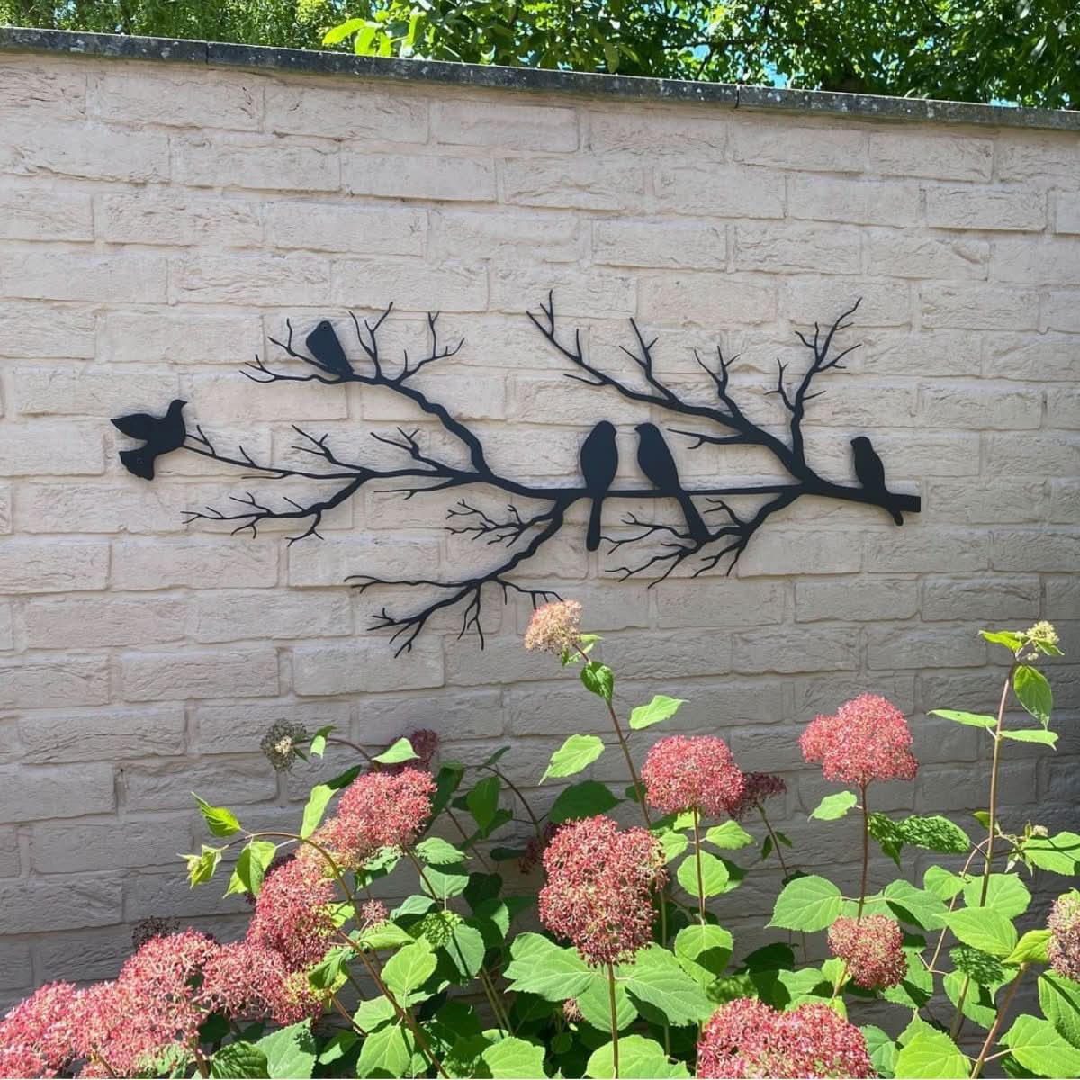Serene Aviary Metal Wall Decor for Stylish Spaces