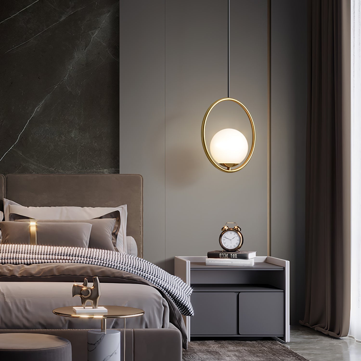 LuxeGlow Pendant Light for Stylish Home Environments