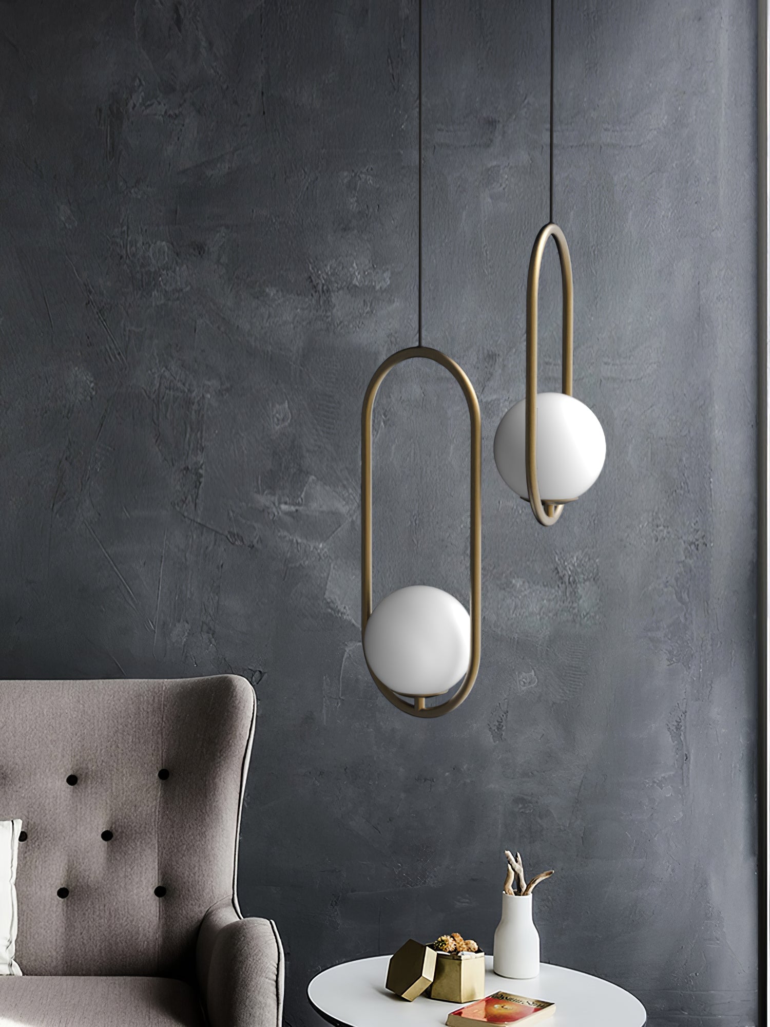 LuxeGlow Pendant Light for Stylish Home Environments