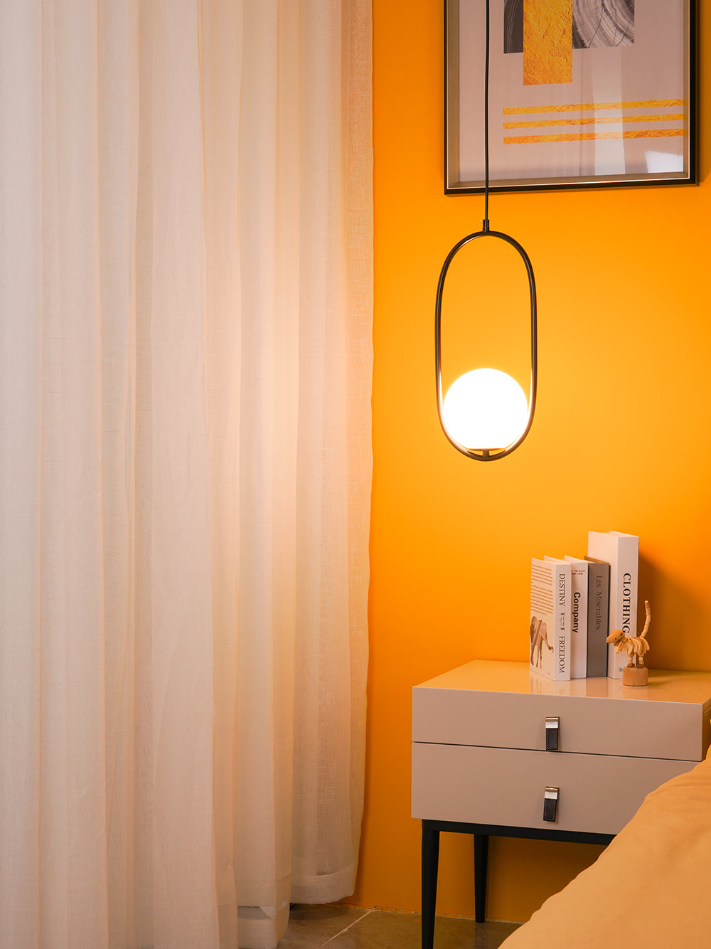 LuxeGlow Pendant Light for Stylish Home Environments