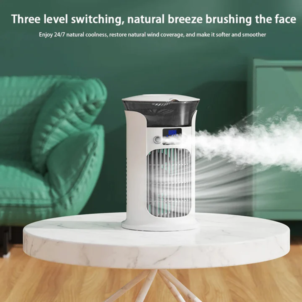 Compact Personal Fan for Desk and Room Cooling