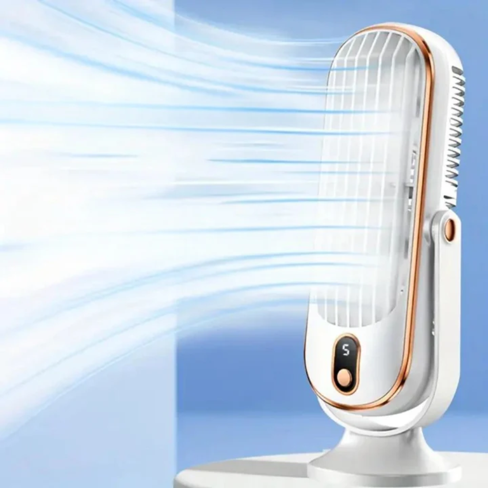Compact Personal Fan for Desk and Room Use