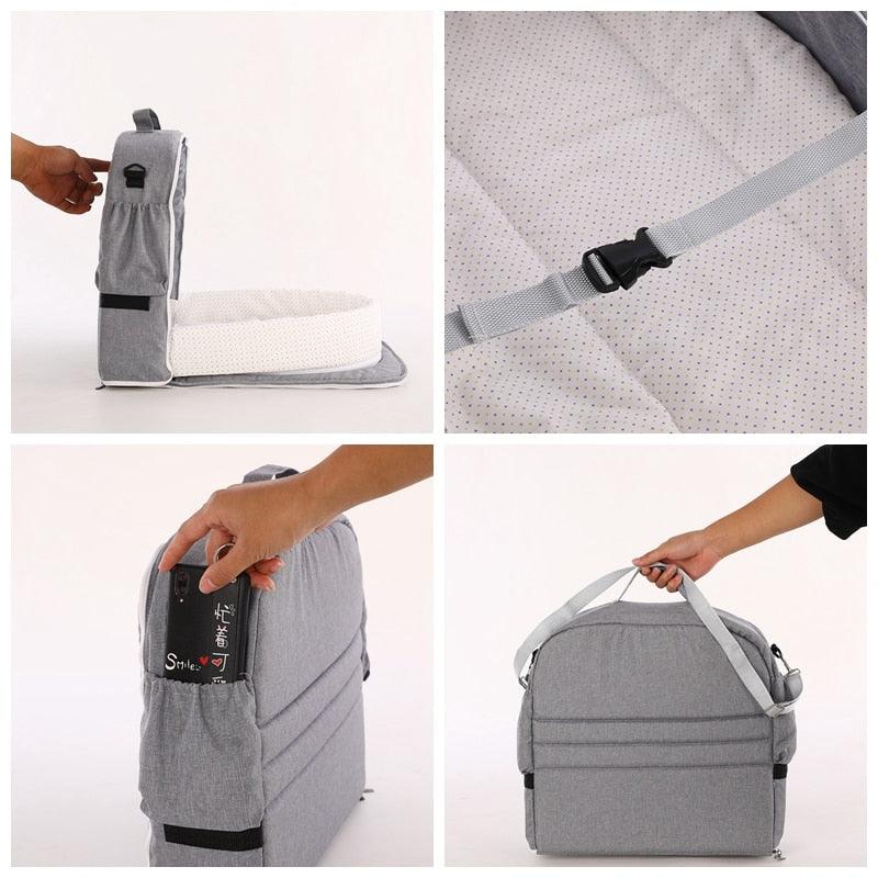 Foldable Pop-Up Mosquito Tent Bed for Babies | Cotton | 0-18 Months | Travel & Home