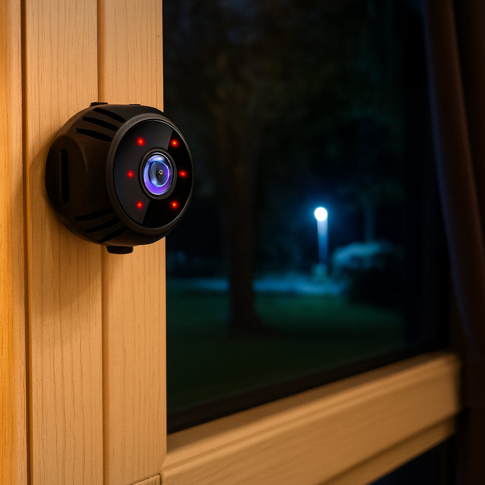 Smart WiFi Security Camera with Night Vision & Motion Alerts
