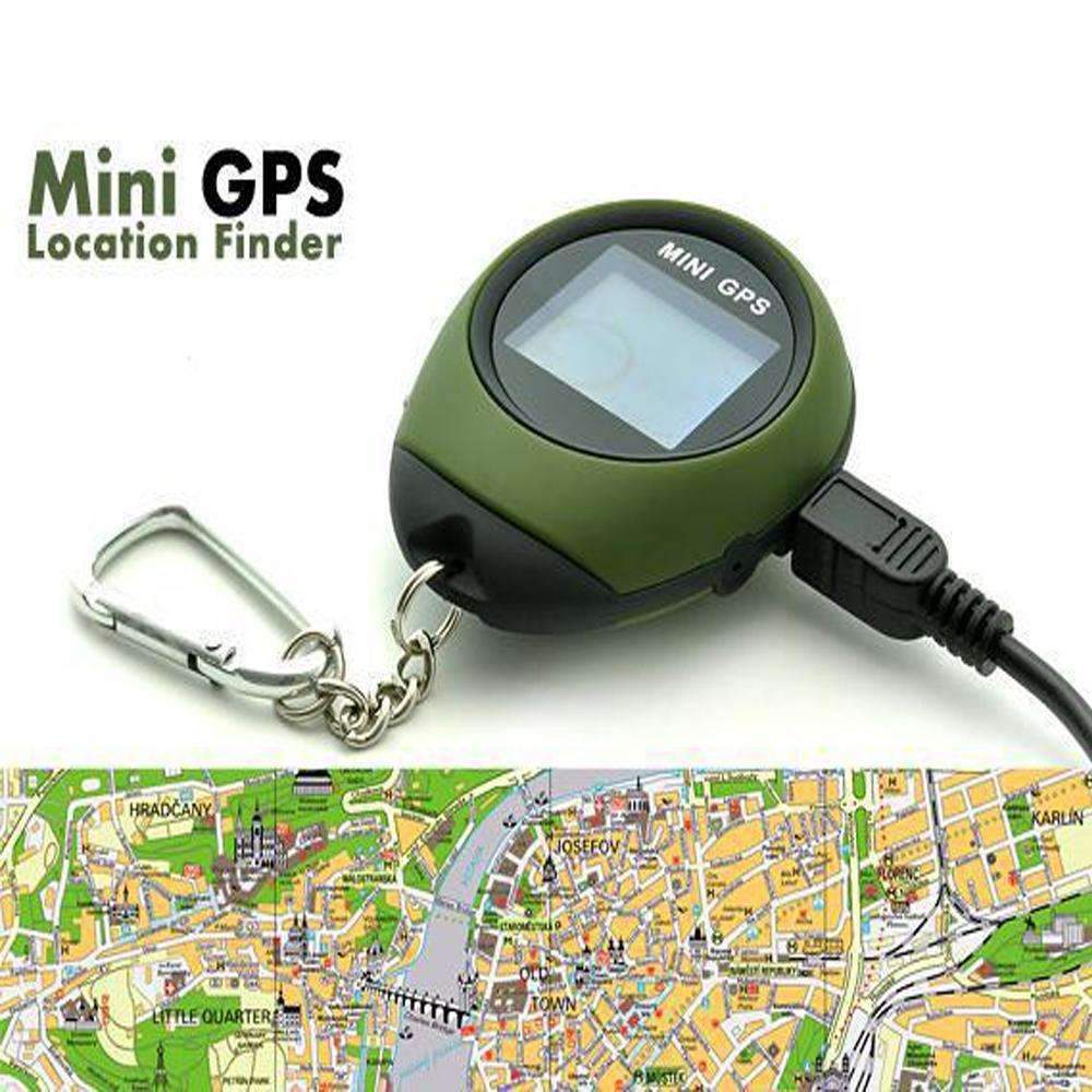 Compact GPS Tracker - Keychain Navigation Device with Extended Battery Life