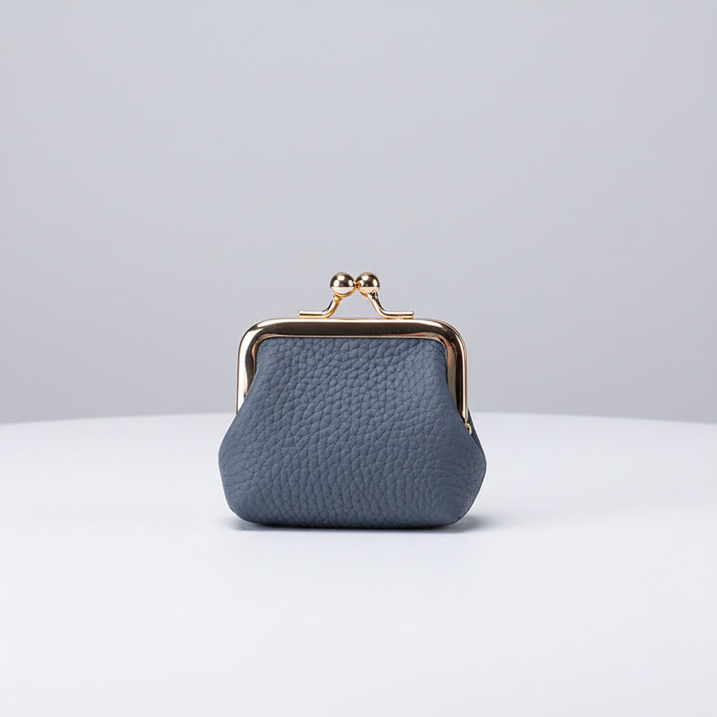 Chic Travel Jewelry Organizer in Premium Leather with Gold Closure
