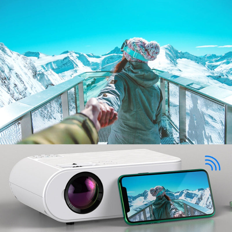 Portable Mini Projector – Full HD with Screen Mirroring for Outdoor Use