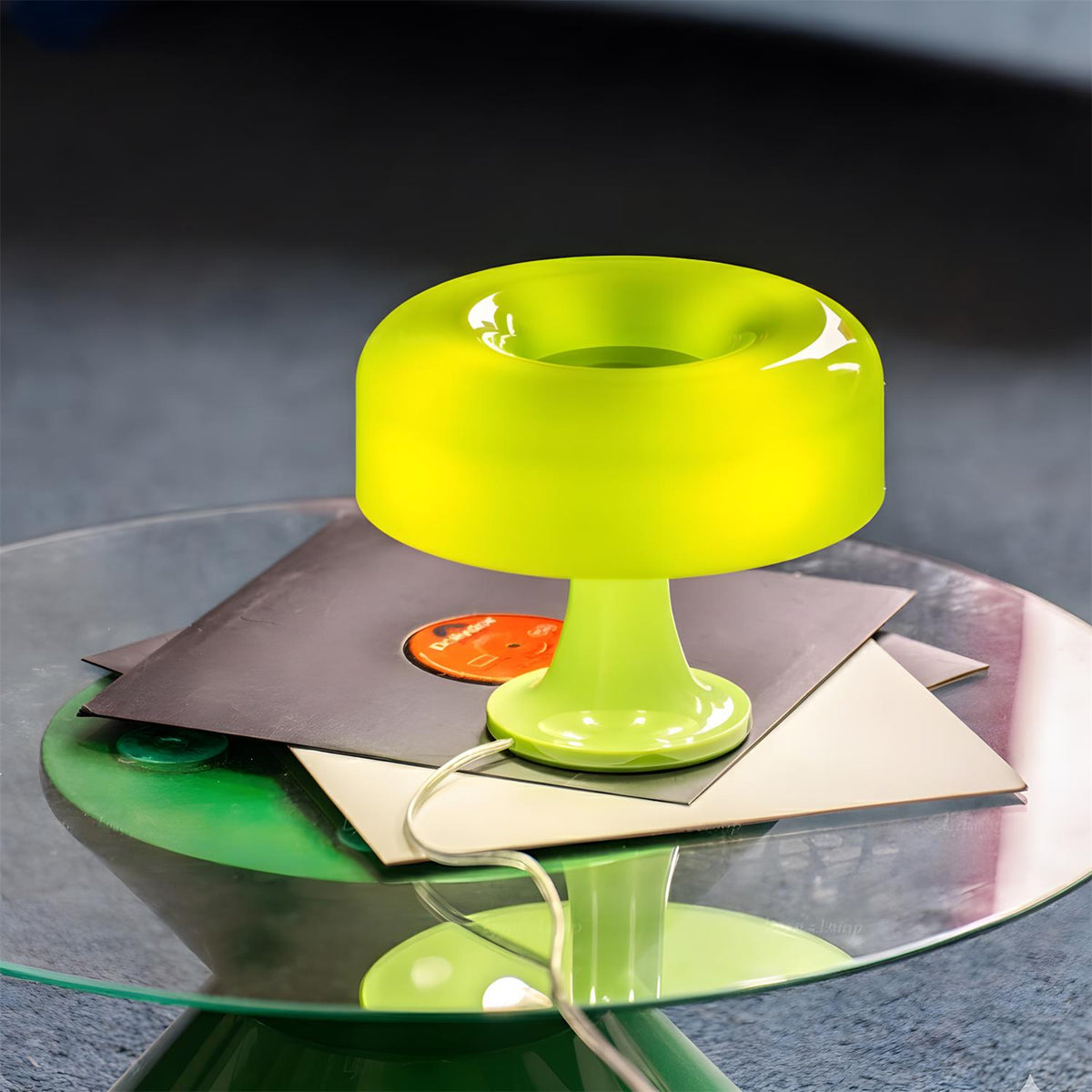 Sleek Acrylic Table Lamp – Modern Light in 5 Stylish Hues