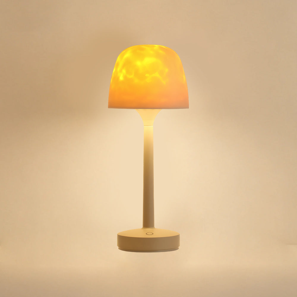 Elegant Ripple Glow Table Lamp – LED Night Light for Home