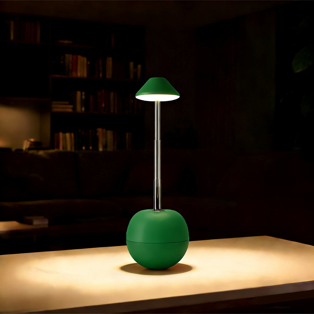 Sleek Rechargeable LED Lamp - Height Adjustable for Any Space