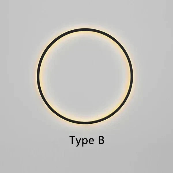 Taavita - Minimalistic Round Wall Lamp