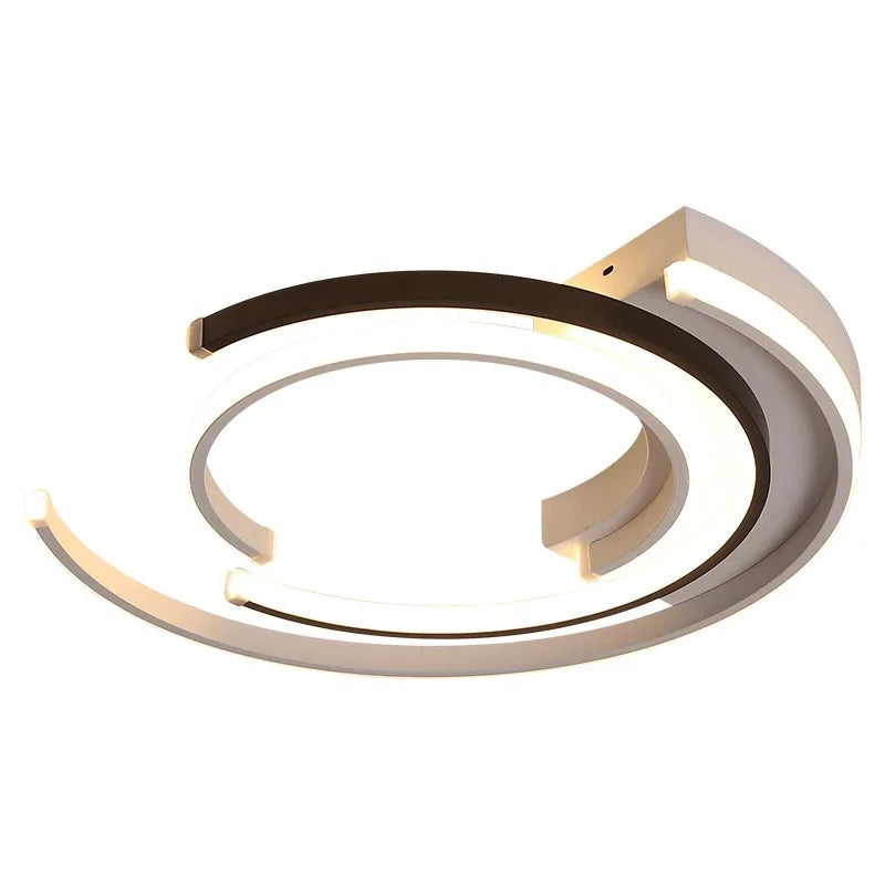 RadiantGlow Sleek LED Ceiling Light for Modern Interiors