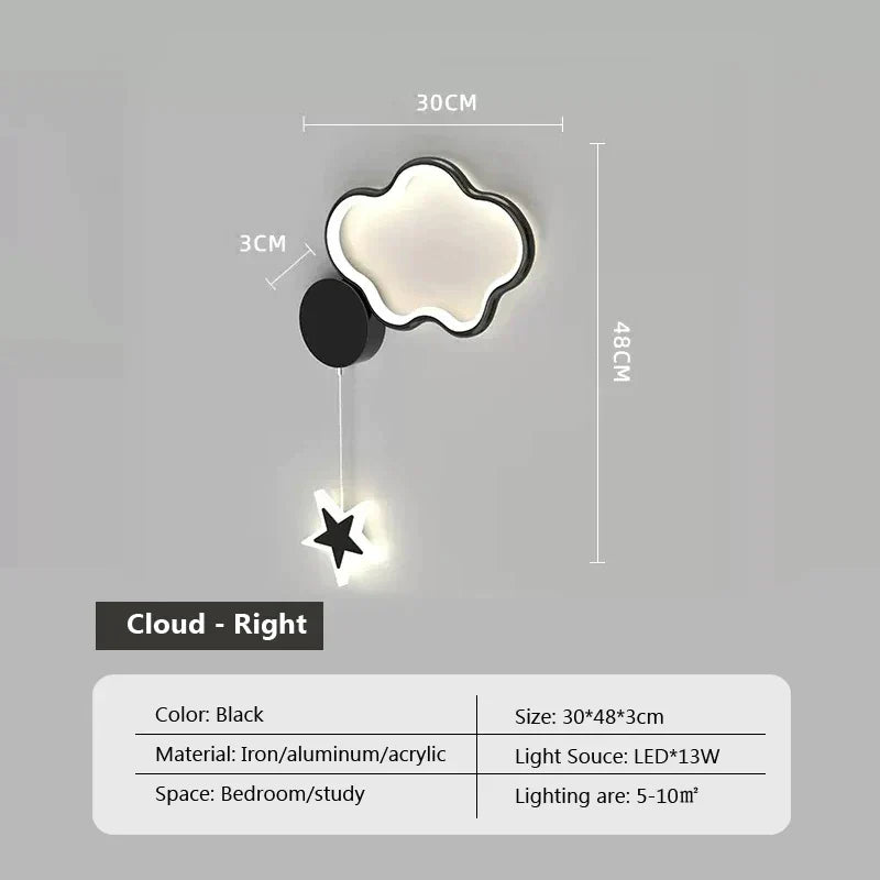 Celestial Haven Night Sky Wall Light for Dreamy Spaces