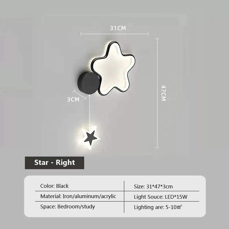 Celestial Haven Night Sky Wall Light for Dreamy Spaces