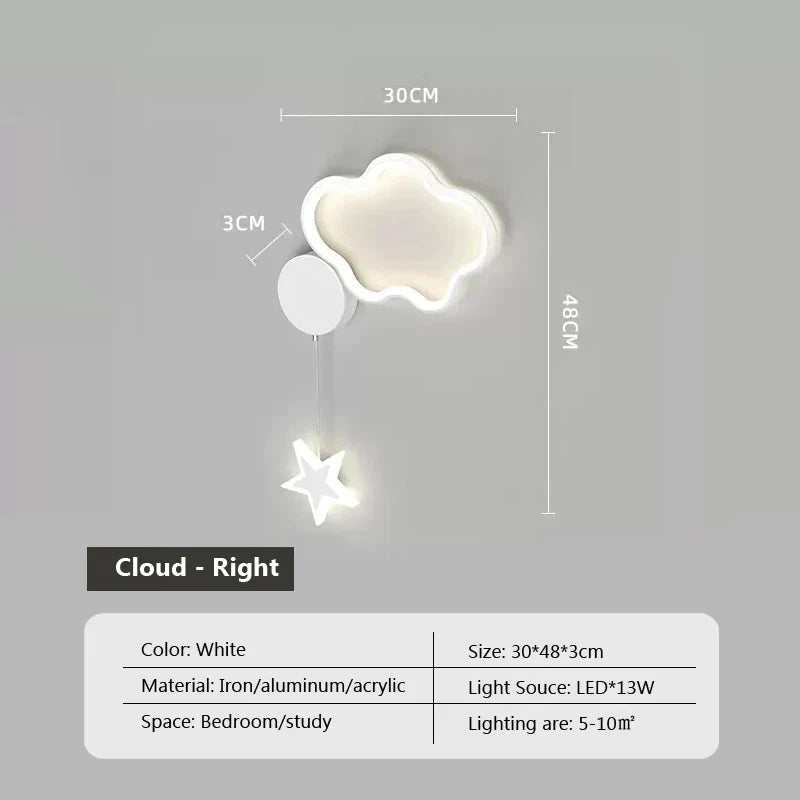 Celestial Haven Night Sky Wall Light for Dreamy Spaces