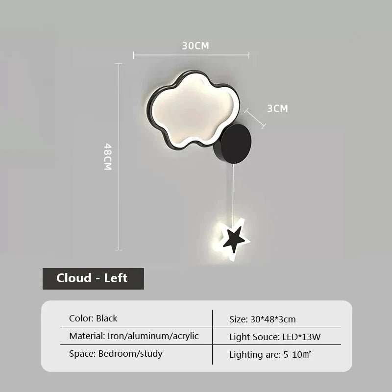 Celestial Haven Night Sky Wall Light for Dreamy Spaces