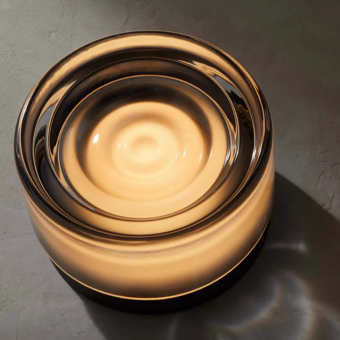 Contemporary Glass Wall Light Fixture | Amber, Smoked, Jade & White | Black, White & Satin Nickel | IP22 | 5W