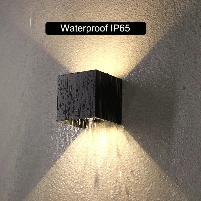 RadiantGlow Modern Outdoor Wall Fixture for Stylish Illumination