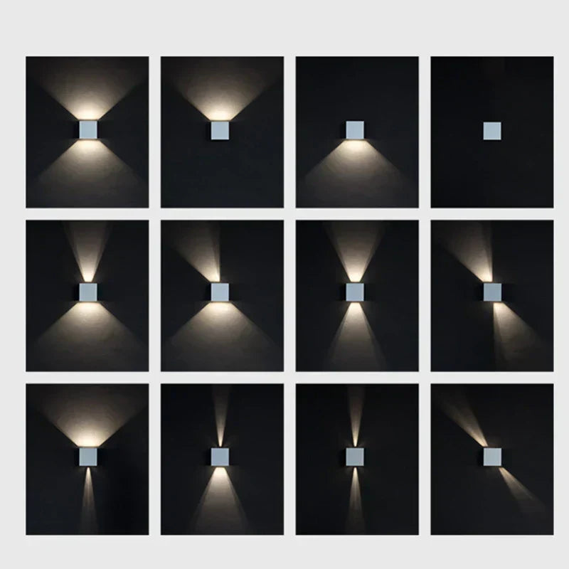 RadiantGlow Modern Outdoor Wall Fixture for Stylish Illumination