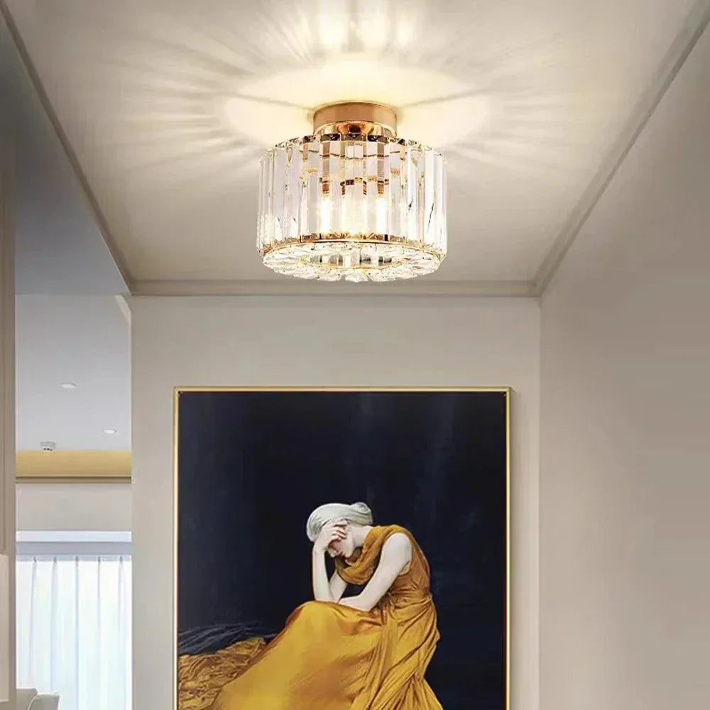 Taavita - Sparkling Crystal Ceiling Lamp