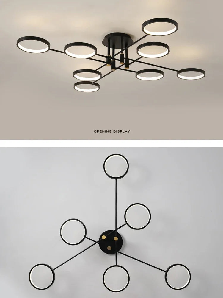 Elegant LED Ceiling Light Fixture for Modern Spaces