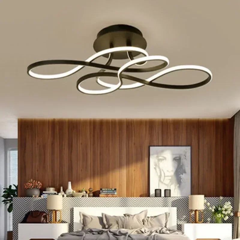 RadiantGlow Chic Ceiling Fixture for Timeless Spaces